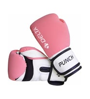 Delta Punch Dura-Strong Pembe-Beyaz Boks Eldiveni