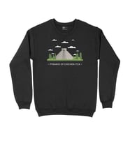 Çiçen İtza Piramit Siyah Sweatshirt