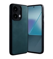 Xiaomi Redmi Note 13 Pro 5g Kılıf Aras Deri Kapak - Koyu Yeşil