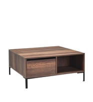Adore Mobilya Kare Orta Sehpa - Koyu Ceviz (Oslo Ceviz) 90x42x90 cm (GxYxD)