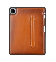 Apple iPad Pro 4.nesil Uyumlu 11 inç Deri Kılıf RST2EF (Taba)