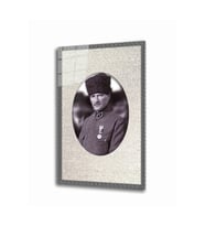 Miyrem Glasses Collection -A1^#  Atatürk Cam Tablo 4 Mm Dayanıklı Temperli Cam (Çok Renkli)