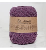 La Mia Re-Tweed Mor Melanj El Örgü İpi - L143 - 34408