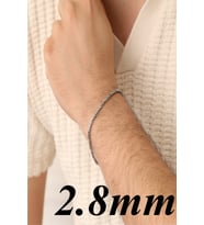 Kare Kral Model Erkek 925 Ayar Gümüş Bileklik