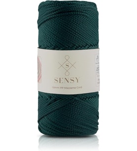 Mm - 100 gr Polyester Makrome Ipi 150 M Polyester Makrome Ip Supla Ip Ve Çanta Ipliği (Yeşil)