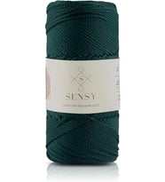 Mm - 100 gr Polyester Makrome Ipi 150 M Polyester Makrome Ip Supla Ip Ve Çanta Ipliği (Yeşil)