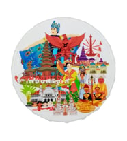 Endonezya Temalı Magnet Kapak Açacak (Karışık)