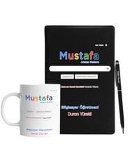 Bilgisayar Öğretmenlerine Özel Defter Kalem Kupa Hediye Seti
