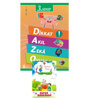 Ata 3.Sınıf Dikkat Akıl Zeka Oyunları (Beyaz)