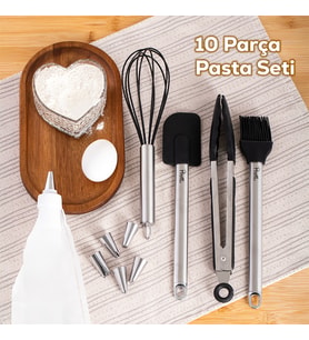 Perotti 15965 Cake 10 Parça Pasta Servis Seti