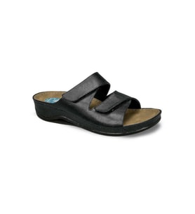 Ceyo 9946 Topuk Jelli Anatomik Taban Kadın Terlik Siyah 36-40