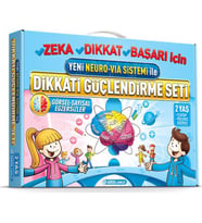 Dikkati Güçlendirme Seti - Anasınıfı 2 Yaş Neuro Via - Osman ABALI