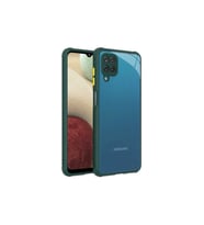 Samsung Galaxy M12 Uyumlu Kılıf Zore Kaff Kapak (Koyu Yeşil)