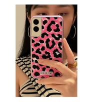 Coverzone Samsung Galaxy S25 ile Uyumlu Leopar Desenli ?effaf K?l?f Parlak ve ??k Tasar?m Darbe Emici Koruma 2mm Kamera Korumal? Arka Kapak No 3