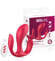PRIME TOYS Paname Şarjlı Uzaktan Kumandalı  Vajina Klitoris Uyarıcı 3 in 1 Giyilebilir Vibratör