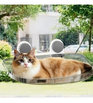 Vantuzlu Kedi Pencere Hamağı