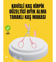 Kaş Kirpik ve Tırnak Çevresi Temizliği İçin Çok Fonksiyonlu Makas