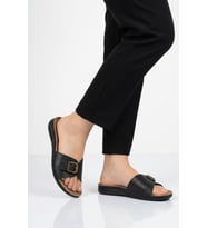 Ayakmod Bej Hafif Anatomik Kadın Terlik 11-113