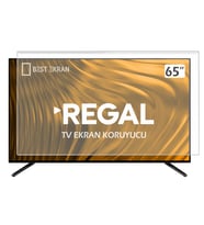 REGAL 65R754U TV EKRAN KORUYUCU - Regal 65" inç Tv Ekran Koruyucu Şeffaf Paneli