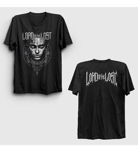 Presmono Unisex Siyah Judas Lord Of The Lost Sırt Baskılı T-Shirt 522130tt