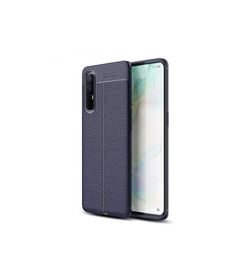 Oppo Reno 3 Pro 5G Uyumlu Kılıf Zore Niss Silikon Kapak (Lacivert)