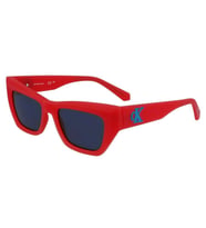 Calvin Klein CKJ23641S 600 50 Unisex Güneş Gözlüğü (Kırmızı)