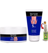 Basurkurutan Masaj Kremi 1Erli Set E Vitaminli Aslanpençesi Kestane Hellebore Çiçek Esktarları (50