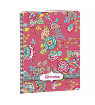 Busquets Flamenco Kareli A4 Spiralli Defter 80 Yaprak 5105205350