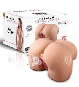 Premium Sucking Masturbator Olga - İleri Geri Hareketli Emişli  Vajina Girişli Sesli Suni Kalça Titreşimli Vajina