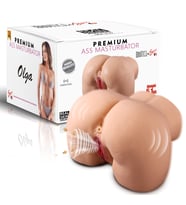 Premium Sucking Masturbator Olga - İleri Geri Hareketli Emişli  Vajina Girişli Sesli Suni Kalça Titreşimli Vajina