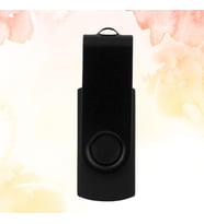KİŞİYE ÖZEL İSİM BASKKILI PLASTİK KUTULU USB BELLEK 2.0 32GB (Siyah)
