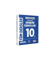 Editör Yayınları 10. Sınıf Tüm Dersler Branş Branş Deneme Sınavları