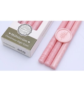 Mühür Mumu Çubuk 11mmx120mm 10 lu Paket Model: 659 PEMBE İNCİ