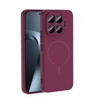 Lexroo Xiaomi 17T Pro Kılıf M-safe Şarj Özellikli Meta Kılıf - Mürdüm