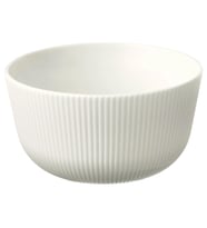6 Parça OFANTLIGT Kase Takımı MeridyenDukkan Beyaz Renk Modern Klasik 13 cm Feldispat Porselen