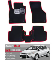 FORD FOCUS 3 (2011-2014) Uyumlu EVA Paspas Tam Set–Araca Özel,Su Geçirmez,Kolay Montaj