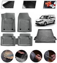 Fiat Doblo Maxi 2010-2015 Sonrası Uyumlu Paspas Araca Özel Bagaj Havuzu MBS Gri