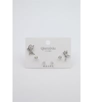 Northcity Çoklu Set Küpe - Gümüş