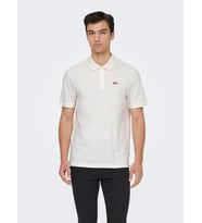 ONSDAWSON REG SS POLO SHIRT VD Cloud Dancer