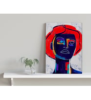 BK Home Color Of Woman Tasarımlı Kanvas Tablo-7