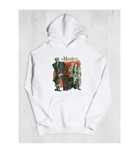 Unisex The Munsters Kapüşonlu Sweatshirt