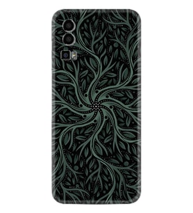 General Mobile GM 23 Kılıf Silikon Desen Özel Seri Sarmaşıklar 1675