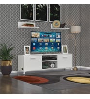 Kenzlife televizyon sehpası berlin 120 byz tv ünitesi raflı (Karışık)