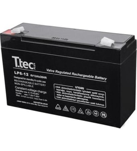 TTEC 6V 12 AH Kuru Bakımsız Akü