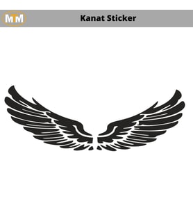 Kanat Oto Sticker 15 CM