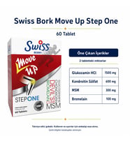 Swiss Bork Move Up Step One Glukozamin Kompleksi 60 Tablet