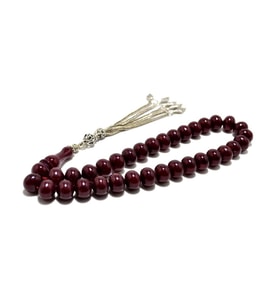 Sıkma Kehribar Tesbih 9*10 mm (khr-10328)