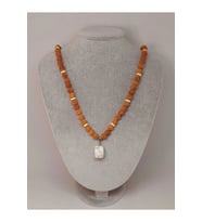 Havlit Taşlı Rudraksha Tohum Kolye Dolama Bileklik 8mm (49714)