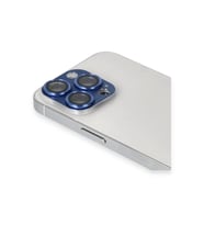 Newface Apple iPhone 13 Pro Max Pers Alüminyum Kamera Lens - Lacivert