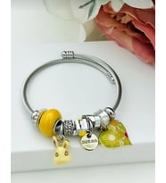 Kalp Charmlı Pandora Model Bileklik